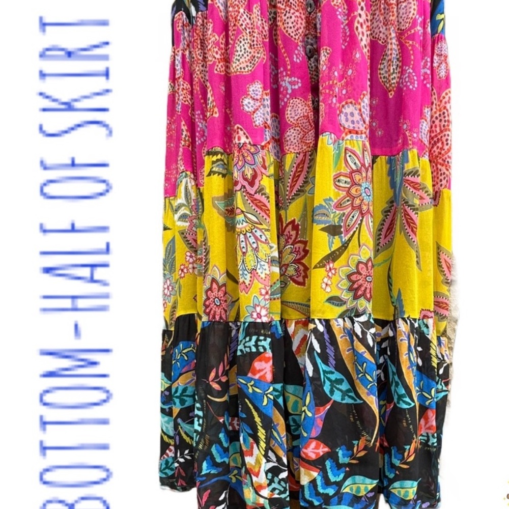 Johnny Was Mirko tiered maxi dress - Picture 11 of 14